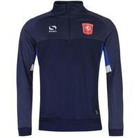 Sondico FC Twente Quarter Zip Sweatshirt Mens