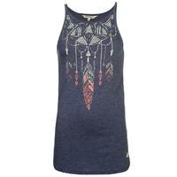 soulcal necklace printed vest ladies