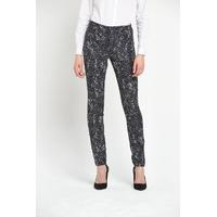 South Jacquard Printed Trousers