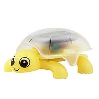 Solar Mini Crystal Crawling Tortoise Yellow