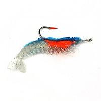 Soft Bait Simulation The Bait 3g Hook Fluorescence Shrimp