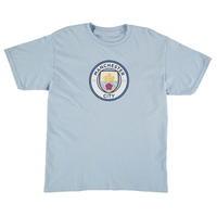 Source Lab Manchester City Football Club Tshirt Junior Boys