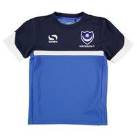 Sondico Portsmouth FC Poly Training T Shirt Junior Boys