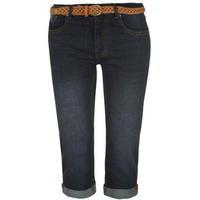 SoulCal Belted Crop Jeans Ladies