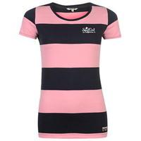 soulcal yarn dye stripe t shirt ladies