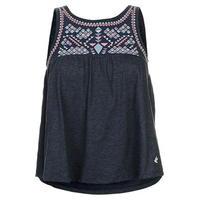 soulcal embroidered panel vest ladies