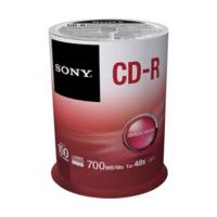 Sony CD-R 700MB 80min 48x 100pk Spindle