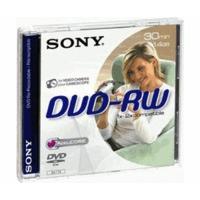 sony dvd rw mini 1 4gb 30min 2x 1pk jewel case dmw30a