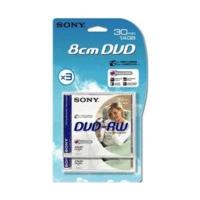 Sony DVD-RW Mini 1, 4GB 30min 2x 3pk Jewel Case