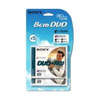 Sony DVD+RW Mini 1, 4GB 30min 4x 5pk Jewel Case