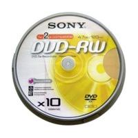 Sony DVD-RW 4, 7GB 120min 2x 10pk Spindle