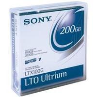 sony lto ultrium tape 100200gb labelled