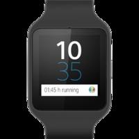 Sony Unisex Smartwatch 3 Black Bluetooth Alarm Chronograph Watch