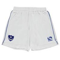 Sondico Portsmouth Home Shorts 2017 2018 Junior Boys