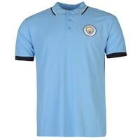 Source Lab Manchester City FC Polo Shirt Mens