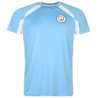 Source Lab Manchester City Poly T Shirt Mens