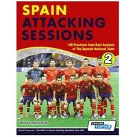 SoccerTutor Spain Attacking Sessions (140 Practices) Book