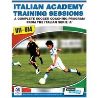 soccertutor italian academy training sessions book for u11 14