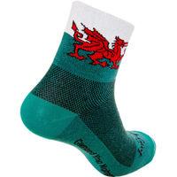 sock guy classic 3 cuff socks welsh dragon sm