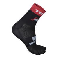 Sportful Trek-Segafredo BodyFit Pro Race Socks - Black/Red/White - M-L