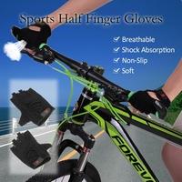 Sports Half Finger Gloves Racing Riding Road Bike Motor Cycling Bicycle Gloves