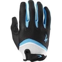 specialized bg gel wiretap glove cyan