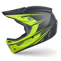 Specialized Dissident Comp Full Face MTB Helmet Hyper Green Charger