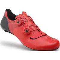 specialized sworks 6 clip road shoe red