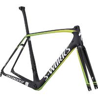 Specialized SWorks Tarmac Road Frameset 2017 Carbon/Yellow/Green