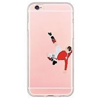 Sports Stars Pattern TPU Ultra-thin Ranslucent Soft Back Cover for iPhone 6s Plus/6 Plus/ 6s/6/ SE/5s/5
