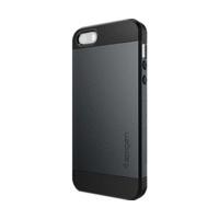 Spigen Slim Armor S Case metal slate (iPhone 5/5S)