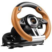 speedlink drift oz racing wheel with pedals and gear stick for ps3