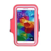 Sport Jogging Arm Band Strap Gym Running Strap Pouch Holder Case Cover for Samsung Galaxy S5 i9600 Royal Red