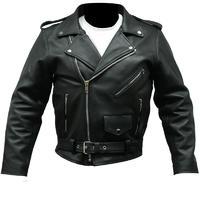 Spada Classic Cruiser Leather Motorcycle Jacket