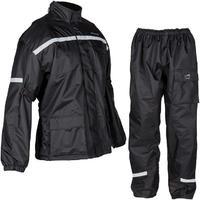 Spada Aqua Quilt Motorcycle Jacket & Trousers Black Kit