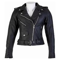 spada cruiser ladies leather motorcycle jacket