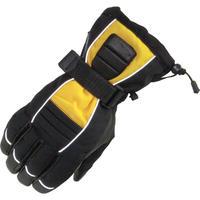 Sports Comm Yellow Waterproof Motorcycle Gloves