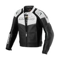 spidi rt leather jacket blackwhite