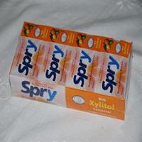 Spry Fresh Fruit Xylitol Gum 10pieces