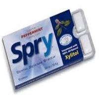 Spry Peppermint Xylitol Gum 10pieces