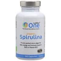 spirulina 100 vegecaps 500mg organic