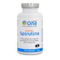 Spirulina Organic - 100 Vegecaps (500mg)