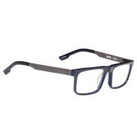 spy eyeglasses milo blackblue horn