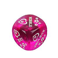 Spoof Fun Dice - Purple Pink (2 PCS)