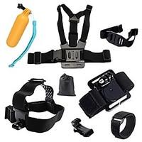 sports action camera chest harness front mounting tripod multi functio ...