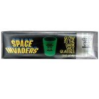 Space Invaders - Glow In The Dark Shot Glass Set
