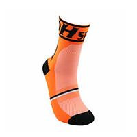 Sports Bike/Cycling Socks Unisex Sleeveless Breathable / Sweat-wicking Cotton Floral / Botanical Orange