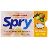 spry fresh fruit xylitol gum 30 servings 1 x 30 servings