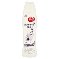 spa foamburst with green tea rice milk jasmine 200ml