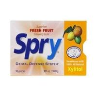 Spry Spry Fresh Fruit Xylitol Gum 10pieces (1 x 10pieces)